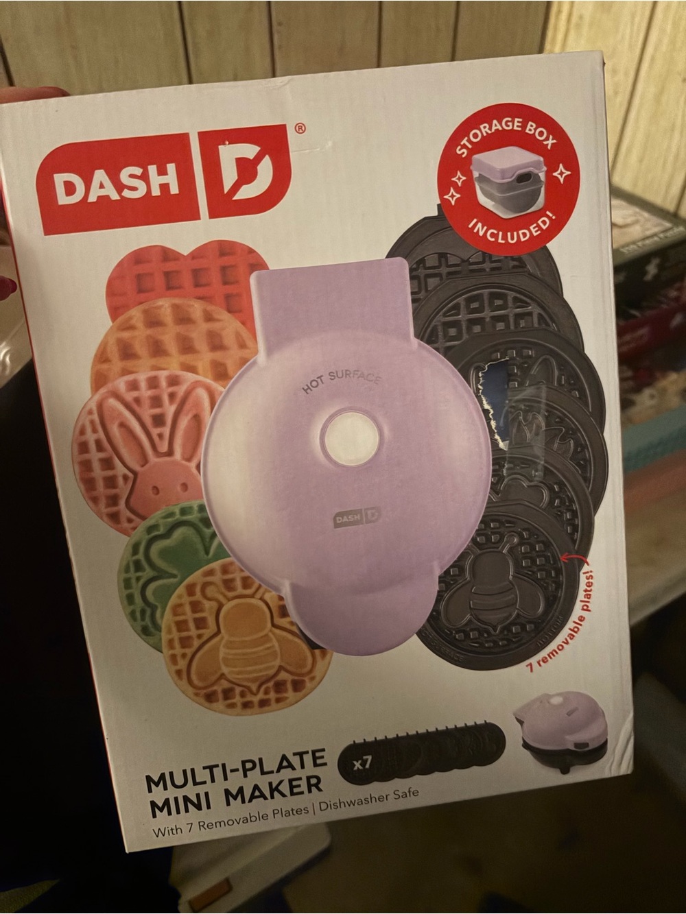 Cake maker appliance box